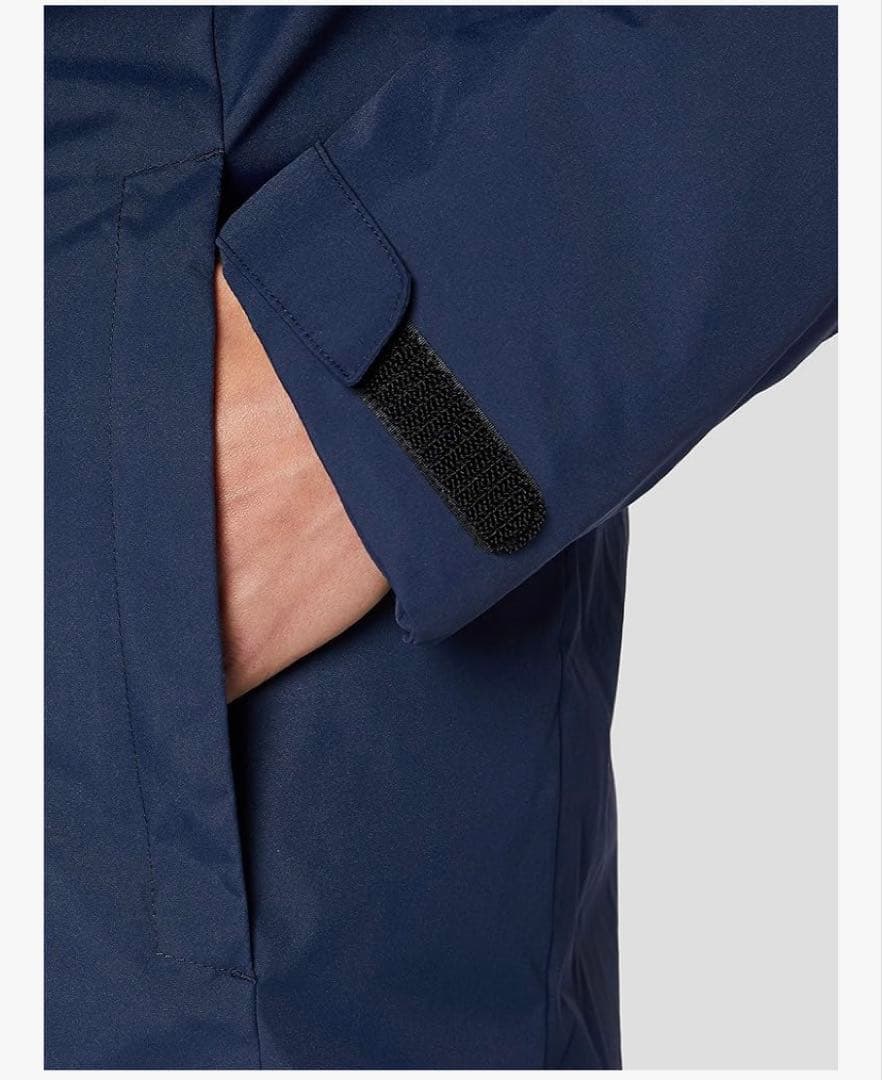 NIKE DRI-FIT ハーフコート 中綿ジャケット M 紺