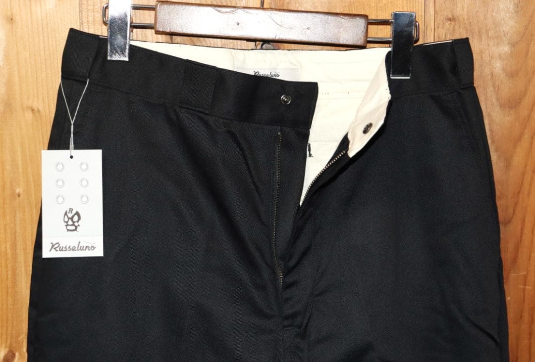 新品 ラッセルノ ゴルフ ロングパンツ チノトラウザーズ (5/L) Ⓗ