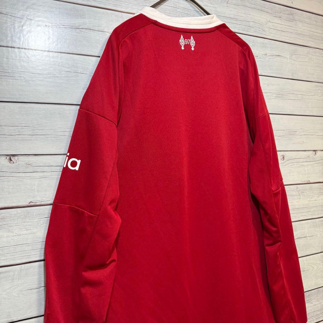 リヴァプール　長袖ユニフォーム adidas 25-26 美品　Lサイズ