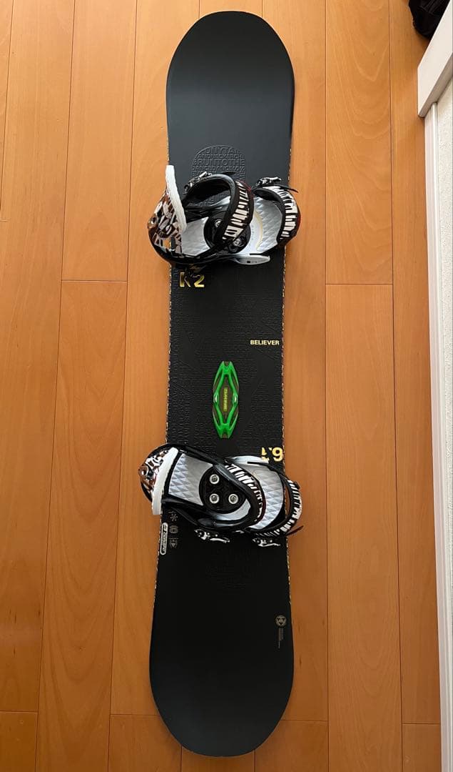 K2スノーボードセット★Burtonビンディング 極美品 Burtonケース