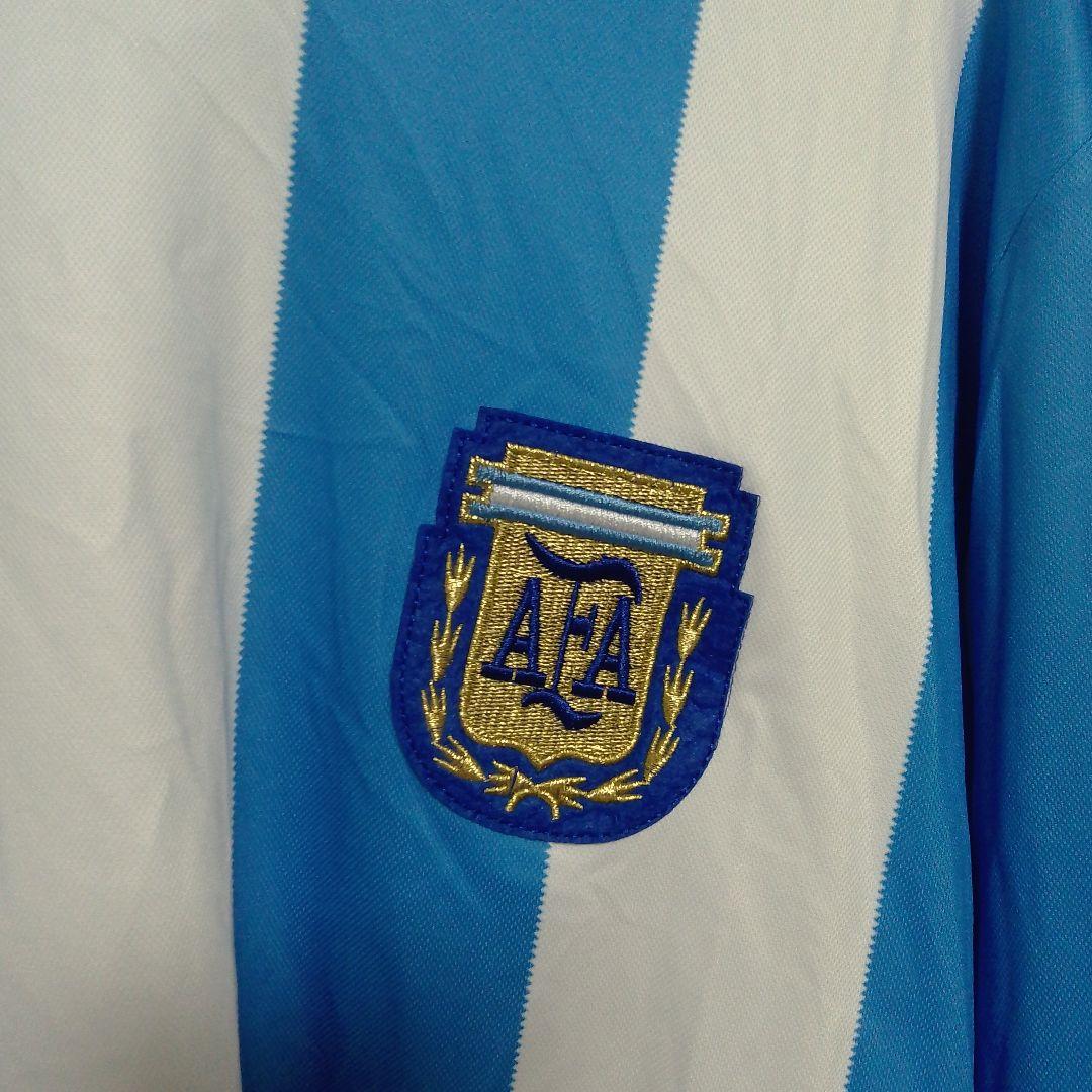 1986年ワールドカップ勝つ20周年のアルゼンチン代表サッカーシャツ2XL