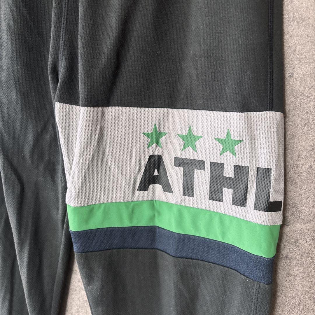 【一点物】ATHLETAアスレタ ジャージセットアップ ロゴ M サッカー
