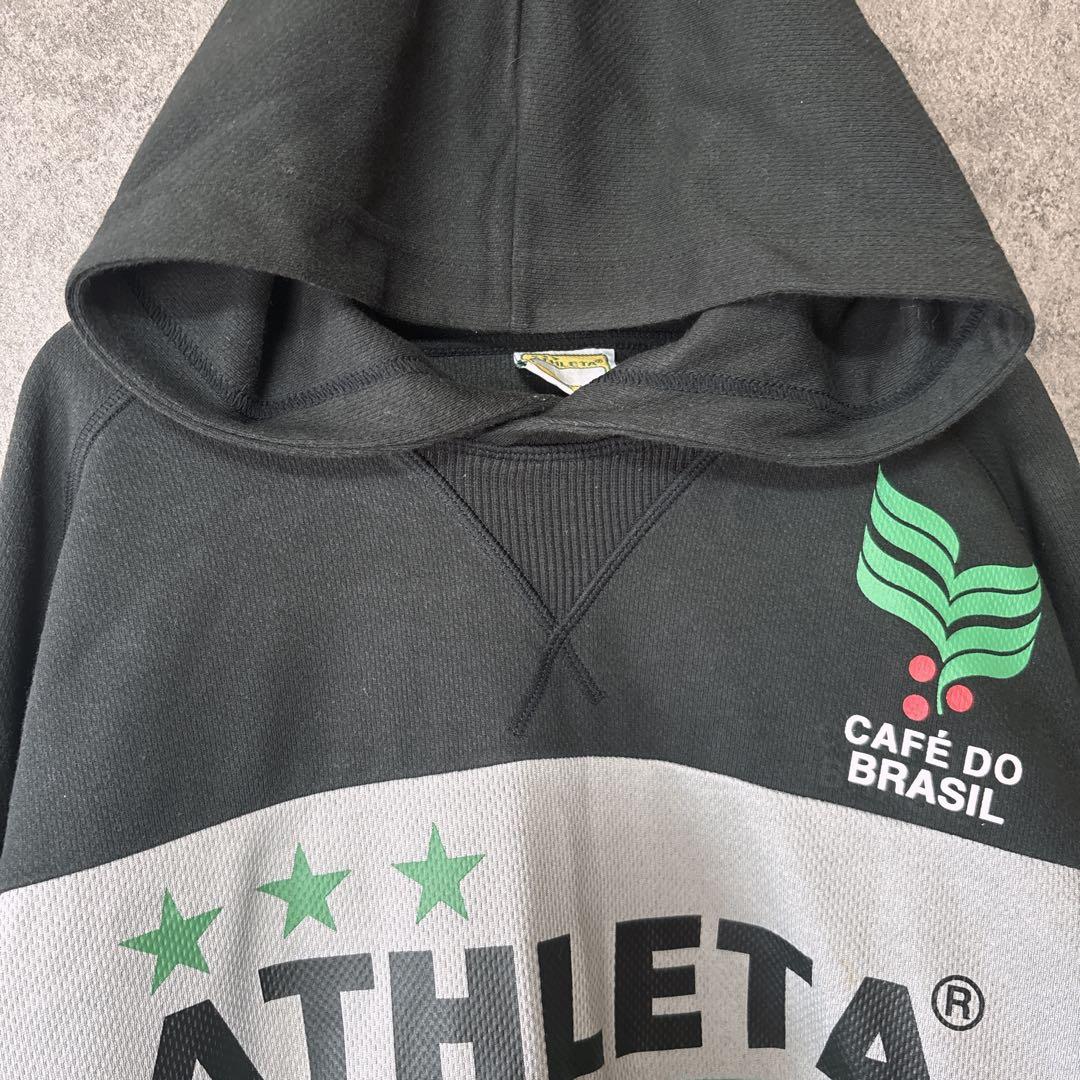 【一点物】ATHLETAアスレタ ジャージセットアップ ロゴ M サッカー