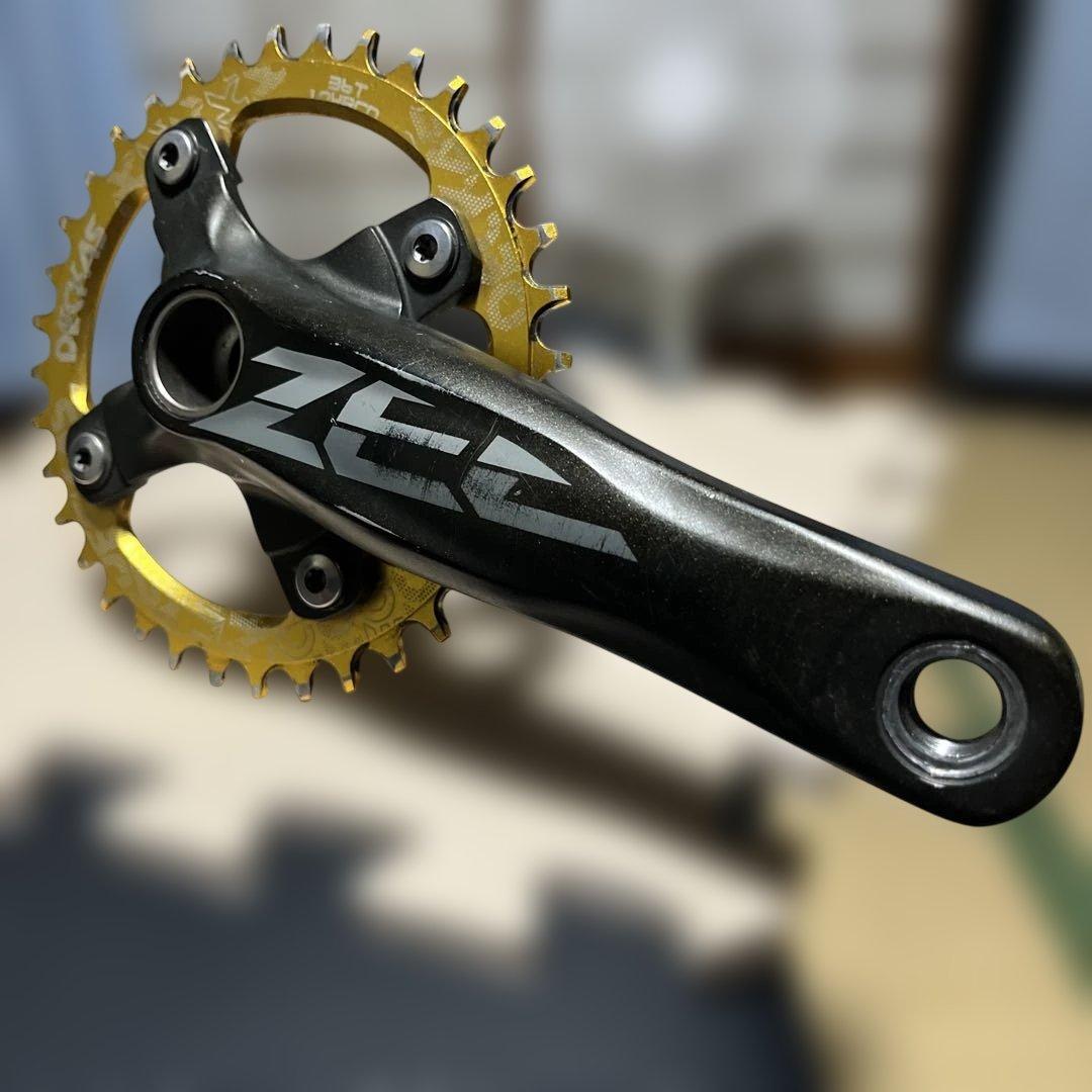 SHIMANO Zee FC-M645 165mm クランクセット