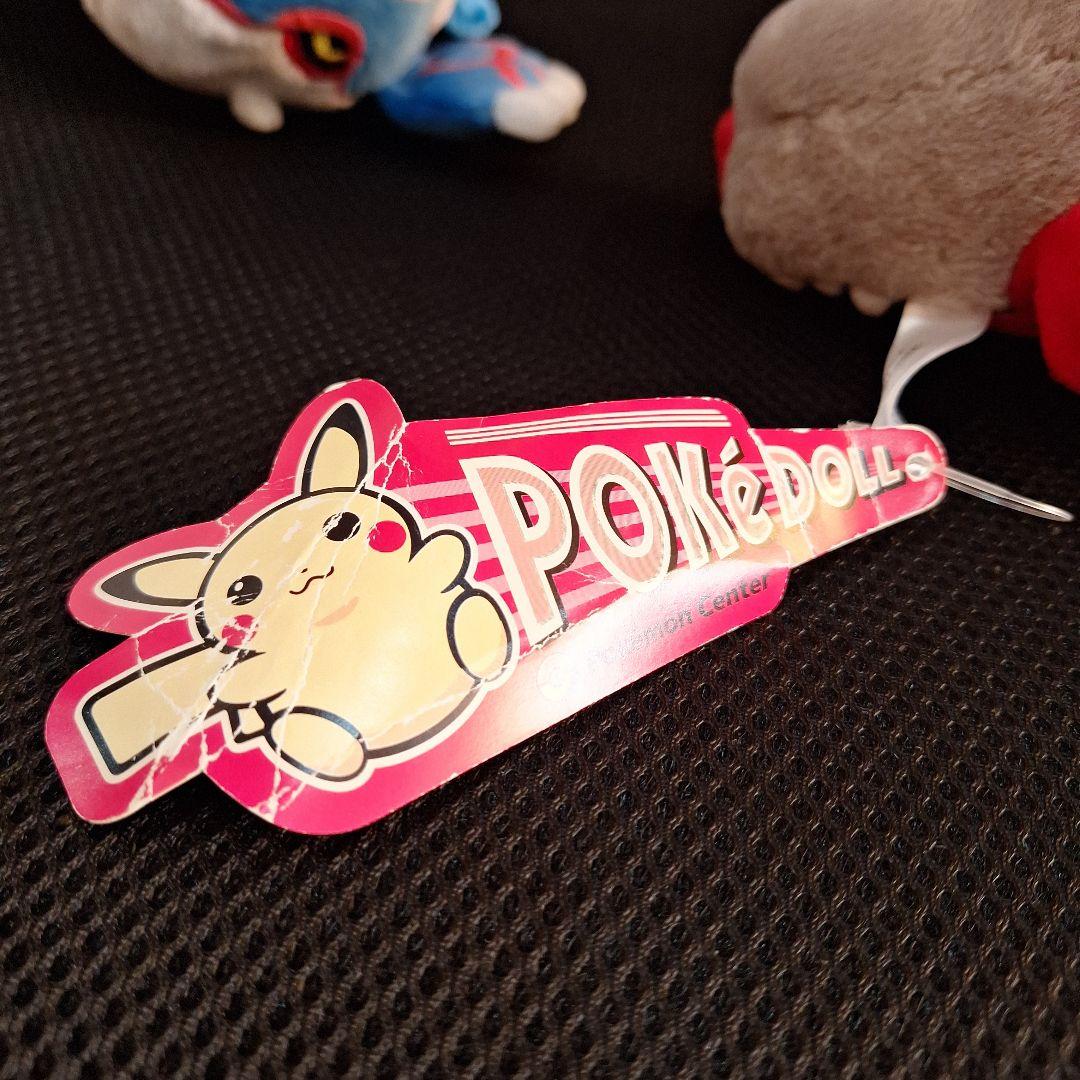 ポケモンセンター　カイオーガ　グラードン　DOLL　タグ付き