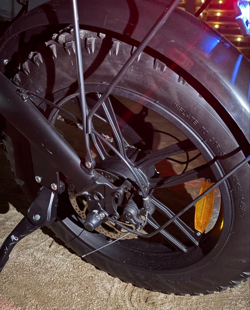 ジャンク品　SCOTTEB 電動アシスト自転車 e-bike折りたたみ式 黒