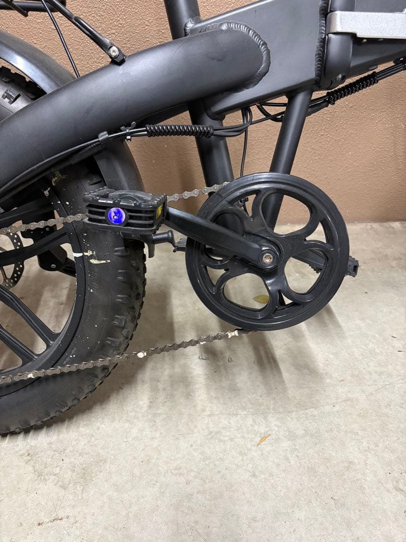 ジャンク品　SCOTTEB 電動アシスト自転車 e-bike折りたたみ式 黒