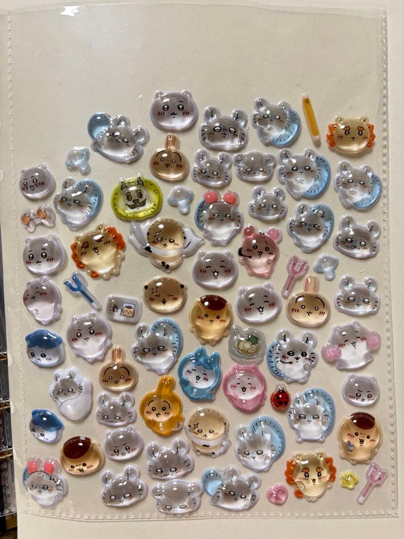 :*)様 シール帳　完成品　A5 シール　セット