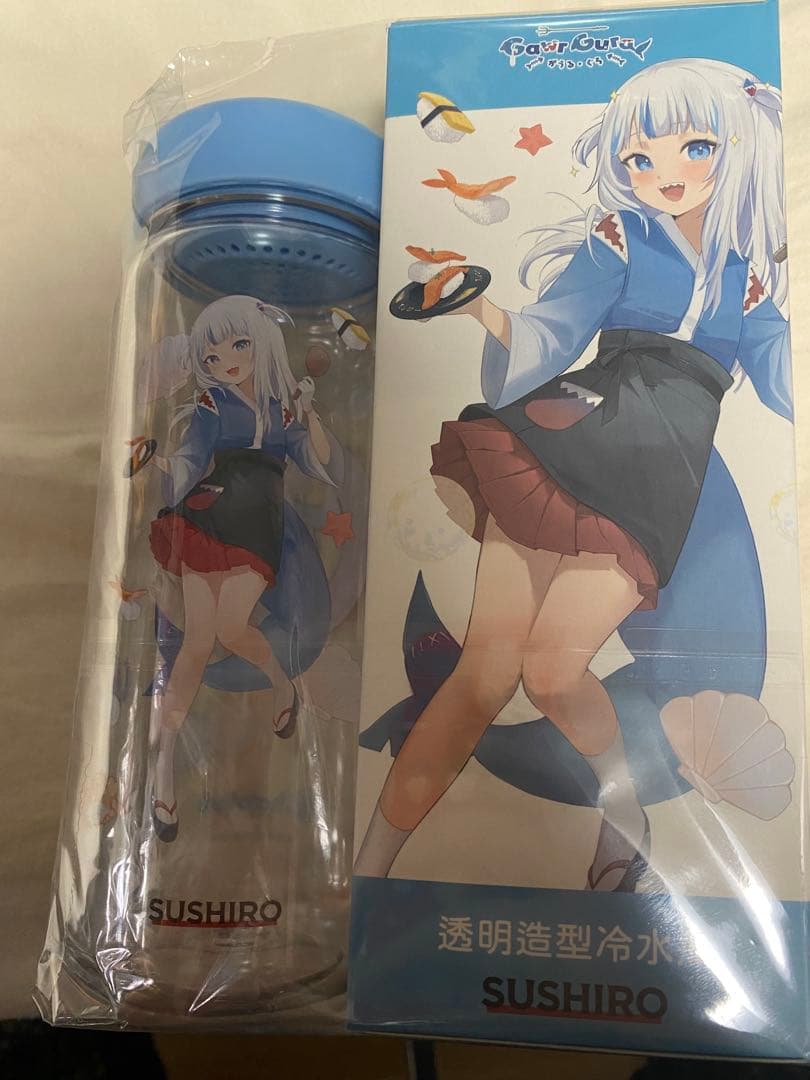 スシロー　ホロライブ　がうるぐら　台湾限定　ボトル