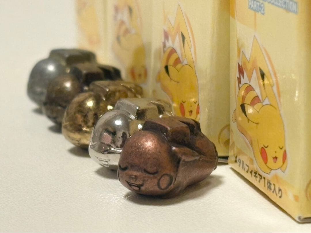 【激レア/箱付】ポケモン メタルコレクション ピカチュウ 全5色コンプセット