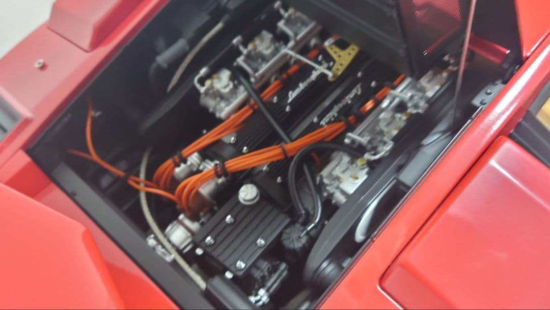 デアゴスティーニ 週刊カウンタックを作る 完成品 完動