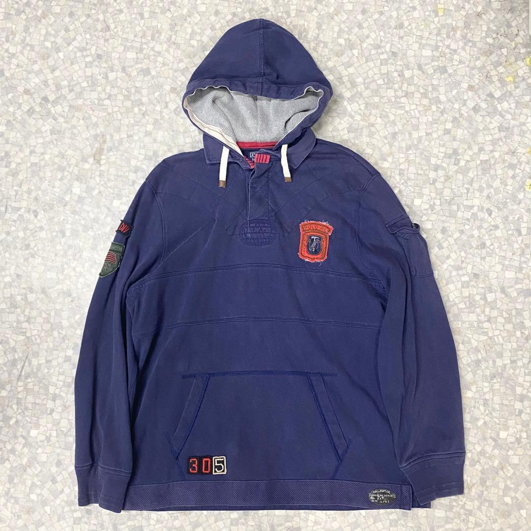 90s- Ralph Lauren Rugger Foodie ラガー パーカー
