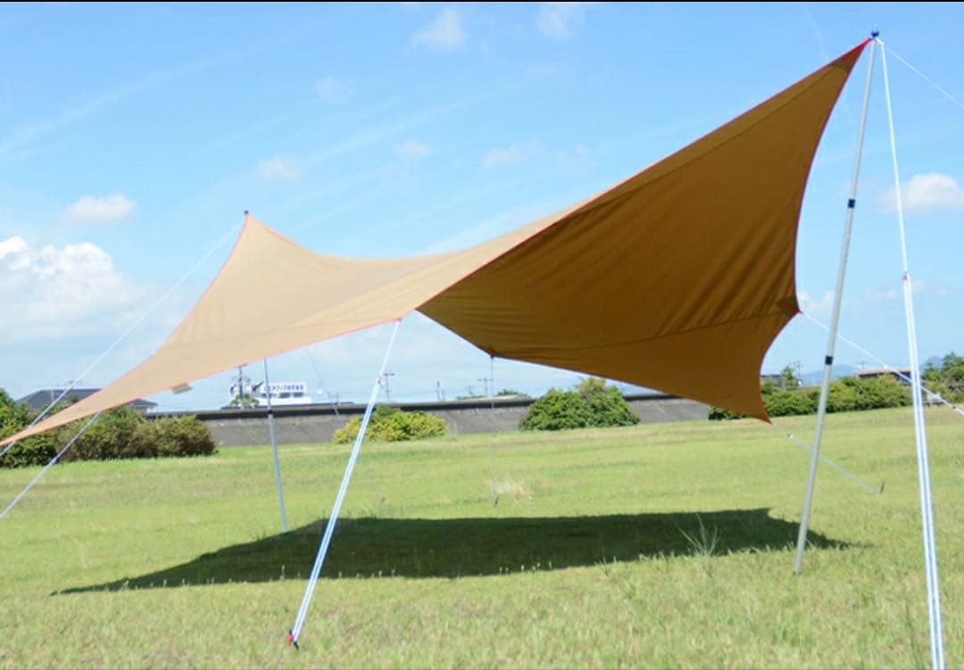 美品 テンマクデザイン　焚き火タープtcウィング