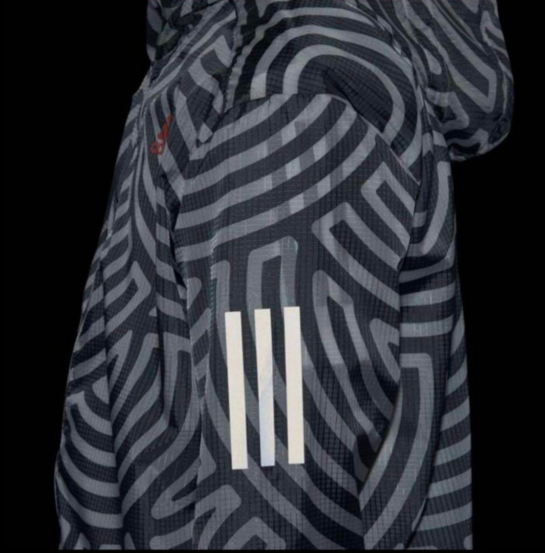 ★あまり着てない美品！★adidasナイロンパーカー★希少!大きめサイズ★ＸＸＬ