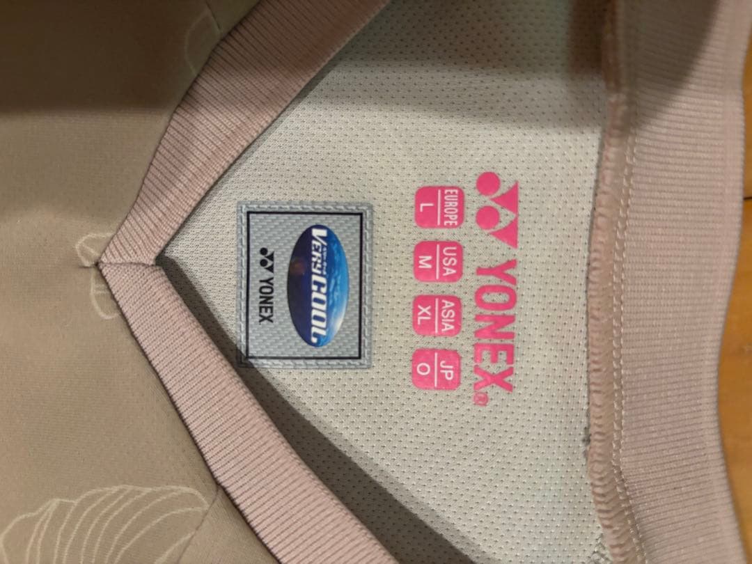 YONEX ゲームシャツ　数量限定 完売　ベージュ ユニフォーム