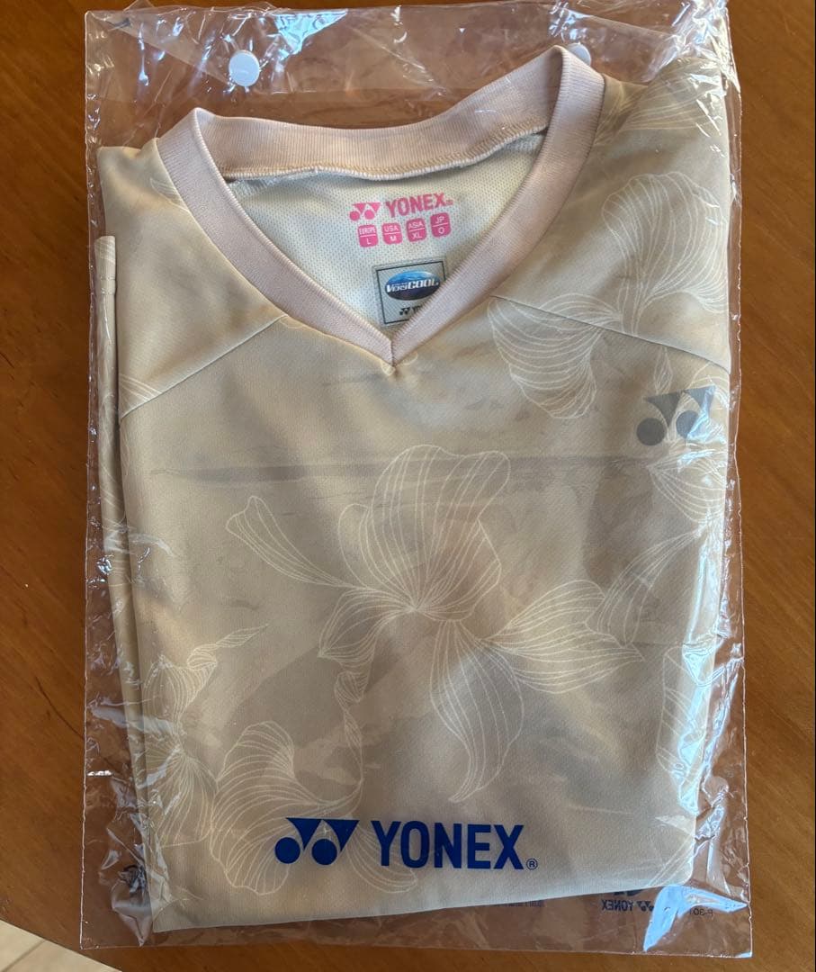 YONEX ゲームシャツ　数量限定 完売　ベージュ ユニフォーム
