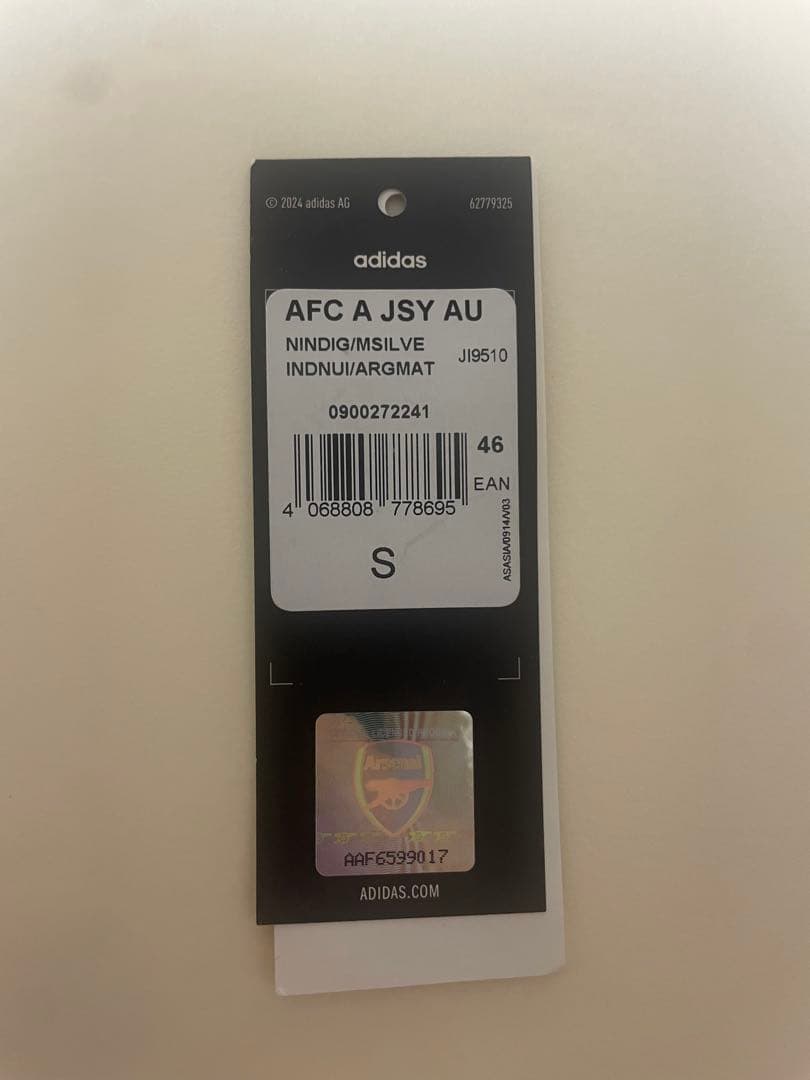 [アジアツアー限定モデル]Arsenal 25/26 オーセンティックユニ