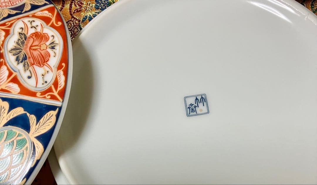 大喜陶器　大皿３１㌢　有田焼林斎窯　陶器　三段重　小皿五点 豪華おもてなしセット