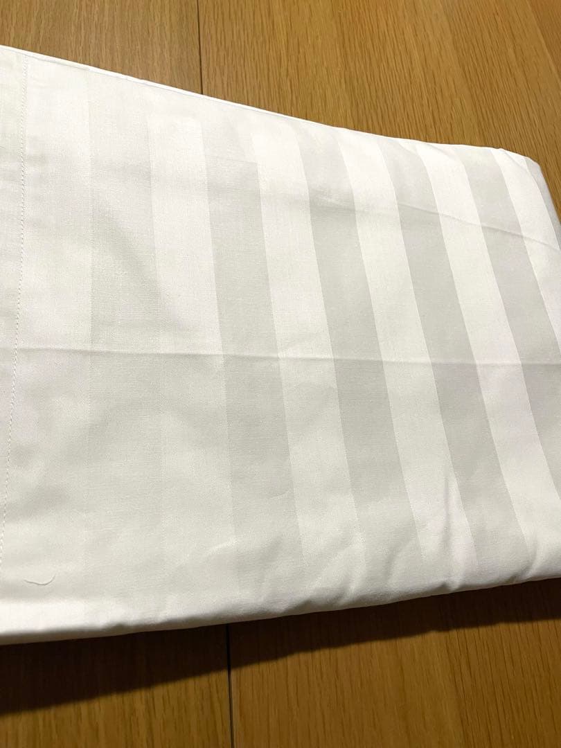 掛け布団カバー　コットン100% ストライプ　ホテル仕様　10枚　まとめ売り
