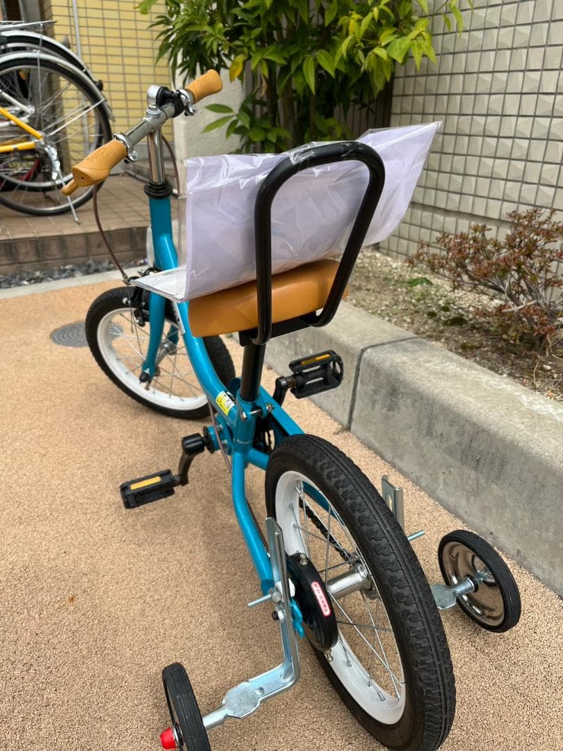 ★美品★Peopie　ケッターサイクル　キッズ自転車　ブルー　２歳～　14インチ