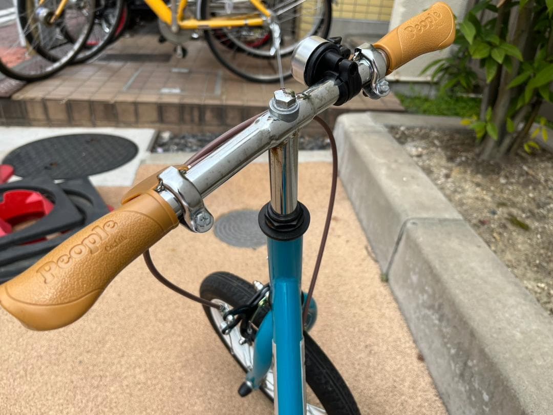 ★美品★Peopie　ケッターサイクル　キッズ自転車　ブルー　２歳～　14インチ