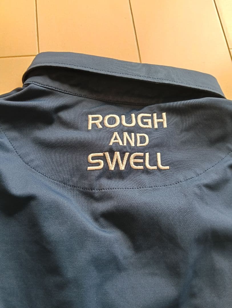 値下げ！ROUGH AND SWELL ネイビー ポロシャツ