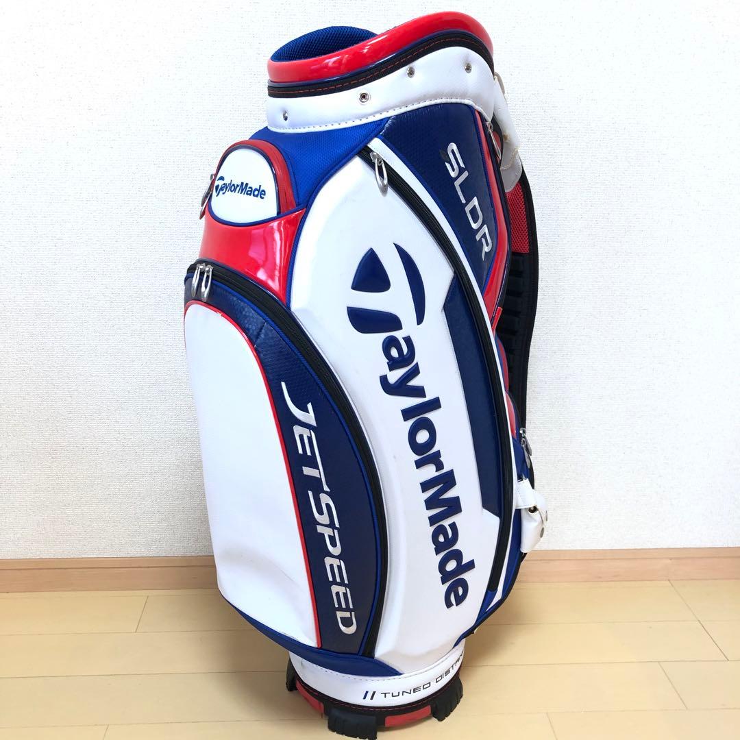 【希少品】TaylorMade　ダブルロゴ　ツアープロ　スタッフバッグ　9.0型