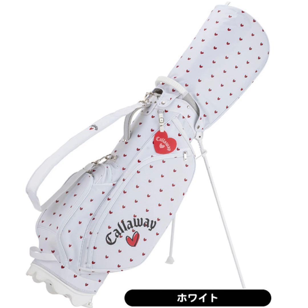 Callaway キャロウェイ ハート柄 キャディバッグ　レディース