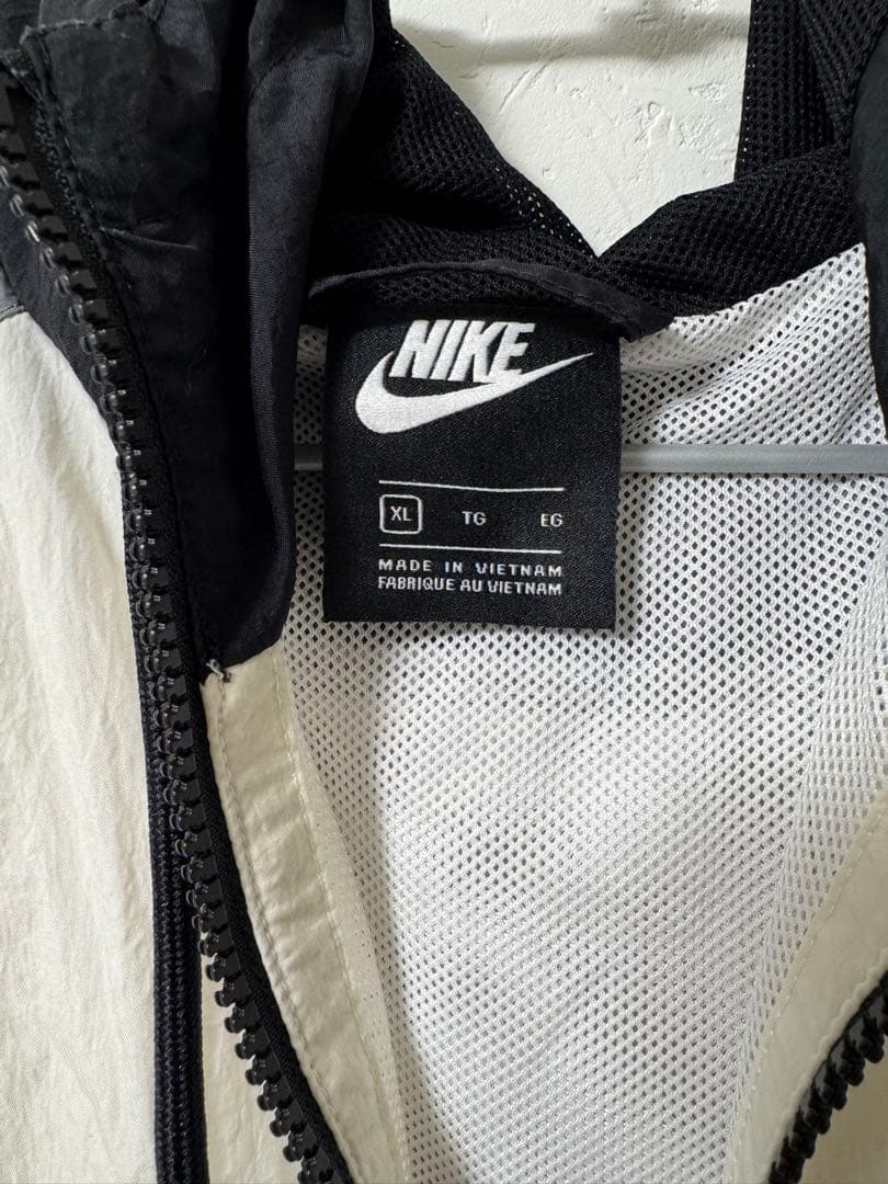 Nike ジャージ上下セット ホワイト/ブラック/グレー