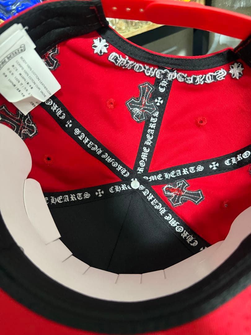 応援グッズ Chrome Hearts Cross CH Logo Baseball Cap