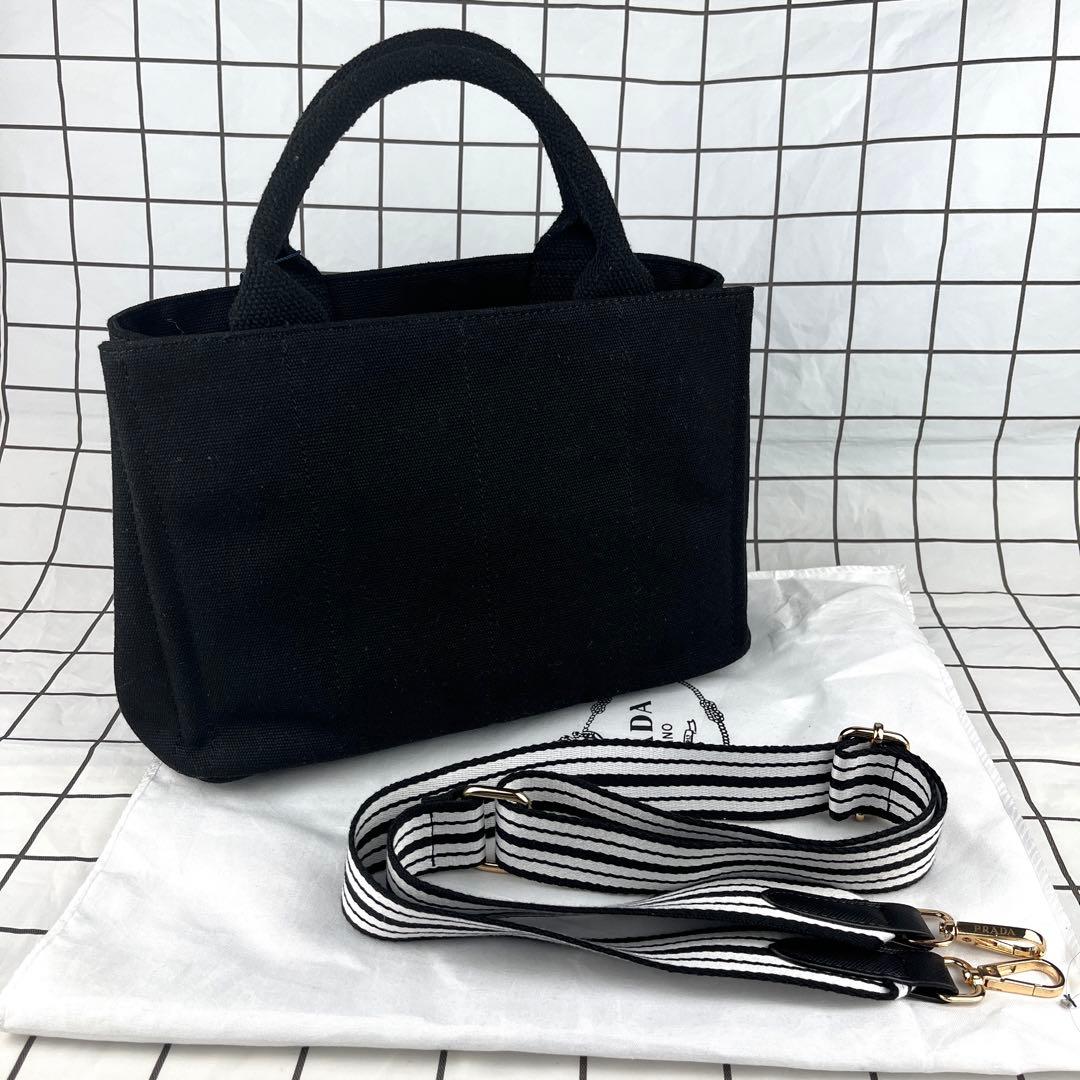 ノベルティ PRADA バッグ プラダ カナパ トート ショルダーバッグ TGH