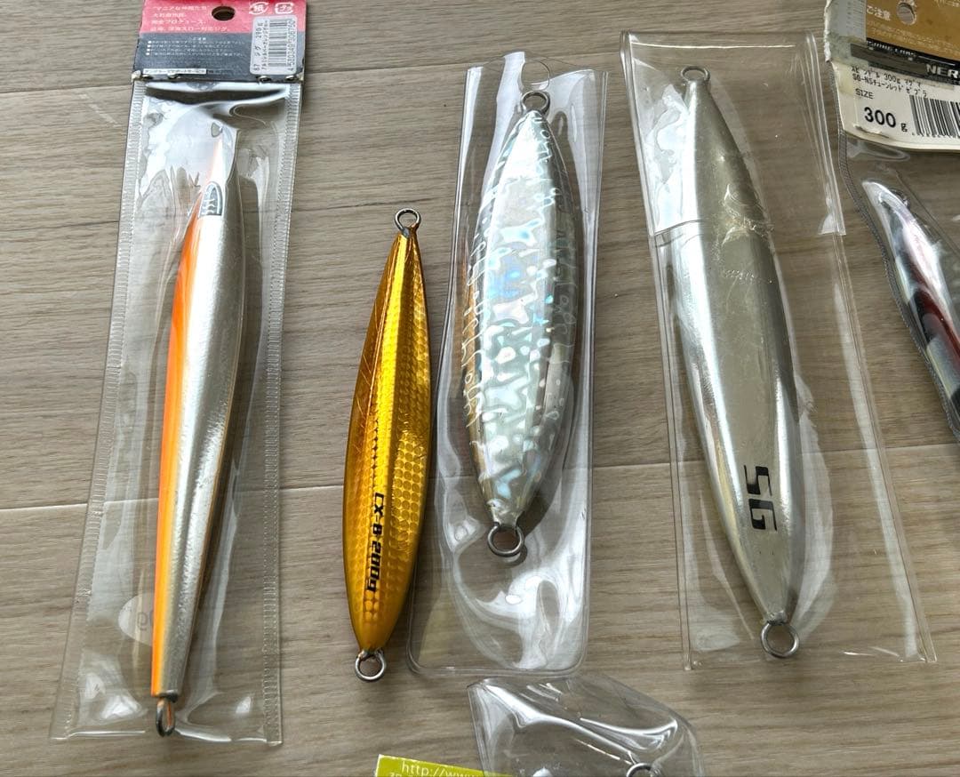 ディープライナー　ジグセット① DEEPLINER スーパーグロー多数！