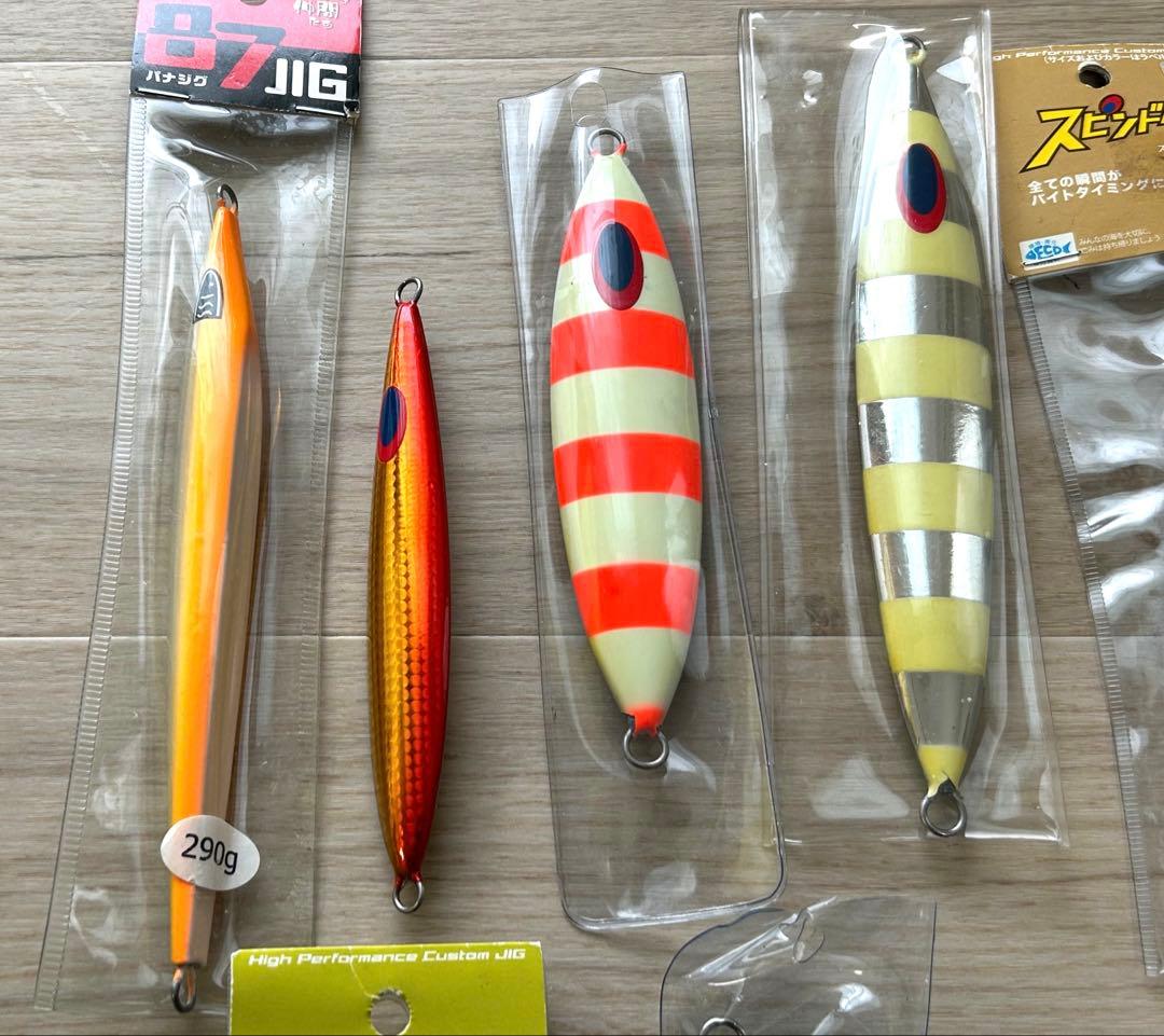 ディープライナー　ジグセット① DEEPLINER スーパーグロー多数！