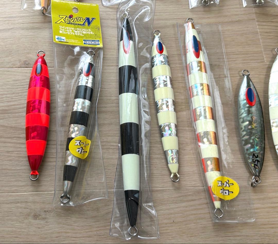ディープライナー　ジグセット① DEEPLINER スーパーグロー多数！