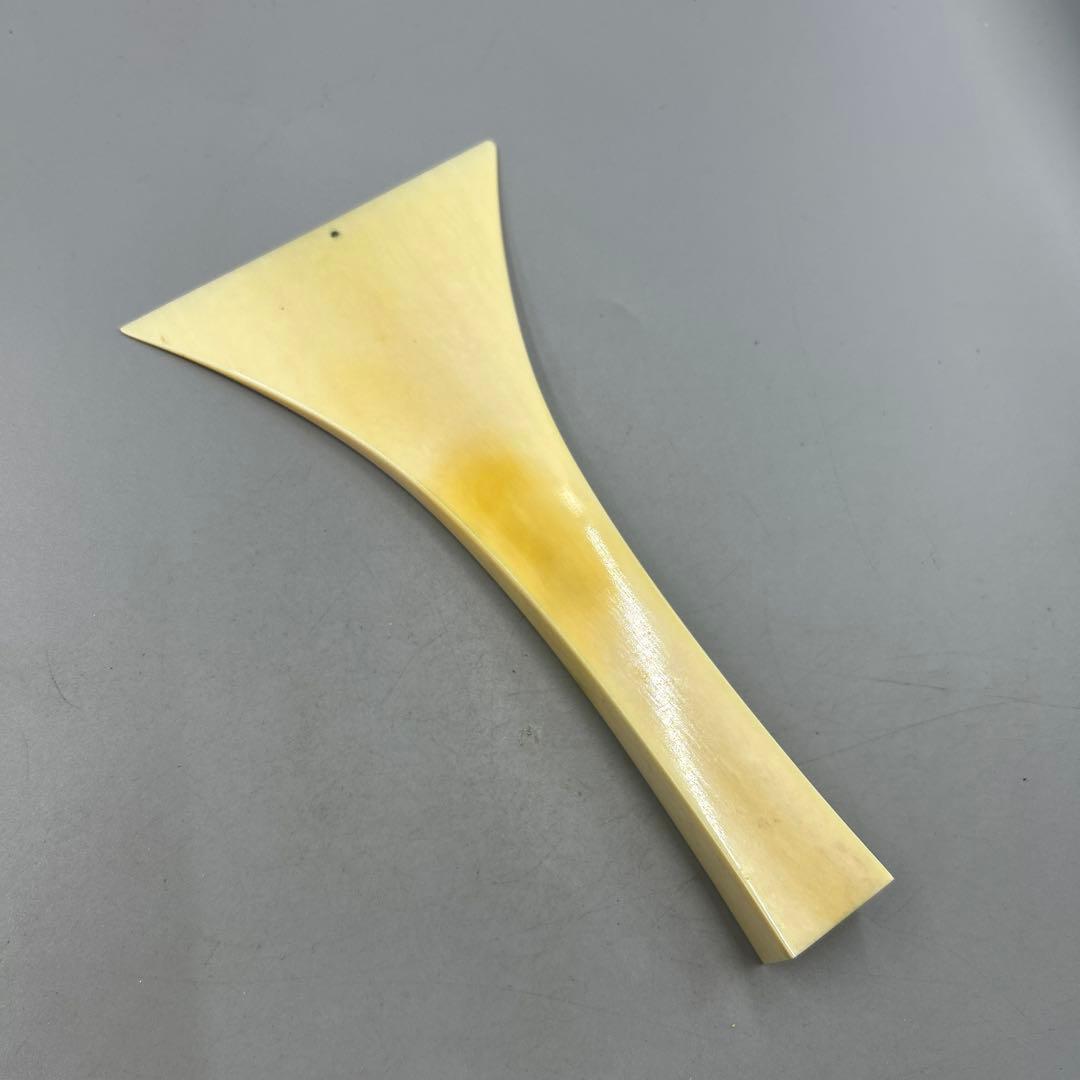 255ヴィンテージ　 天然素材　三味線バチ　重さ約122g