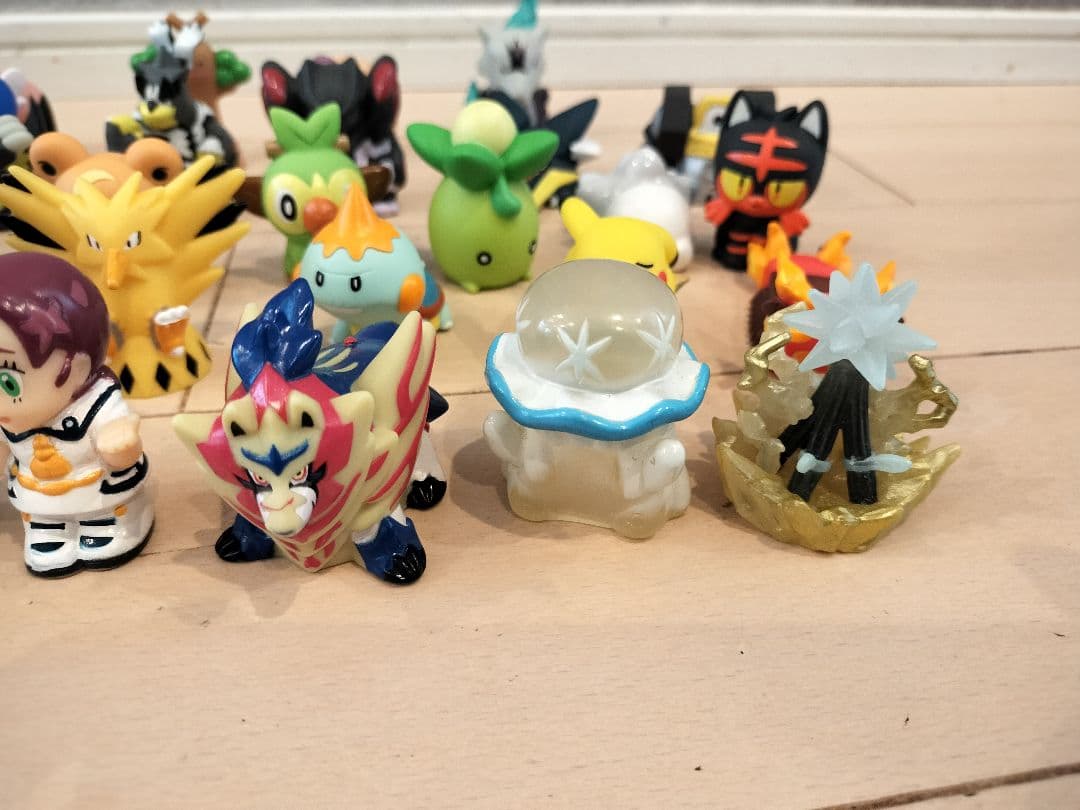 ポケモン指人形 40体 まとめ売りレア レトロ　ダブりなし