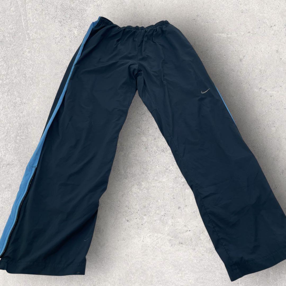 NIKE ナイロンパンツ サイドライン ネイビー XL