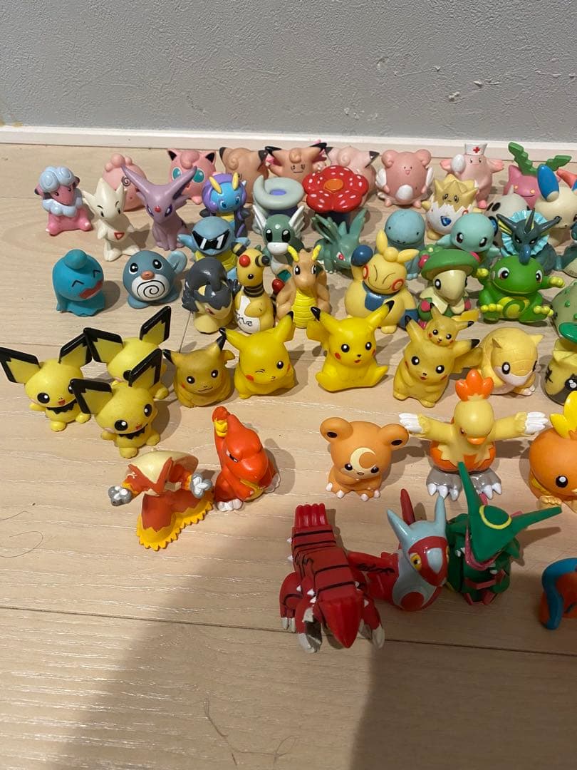 ポケモン指人形 キッズ 116体 まとめ売り 初代 レア クリア トレーナー