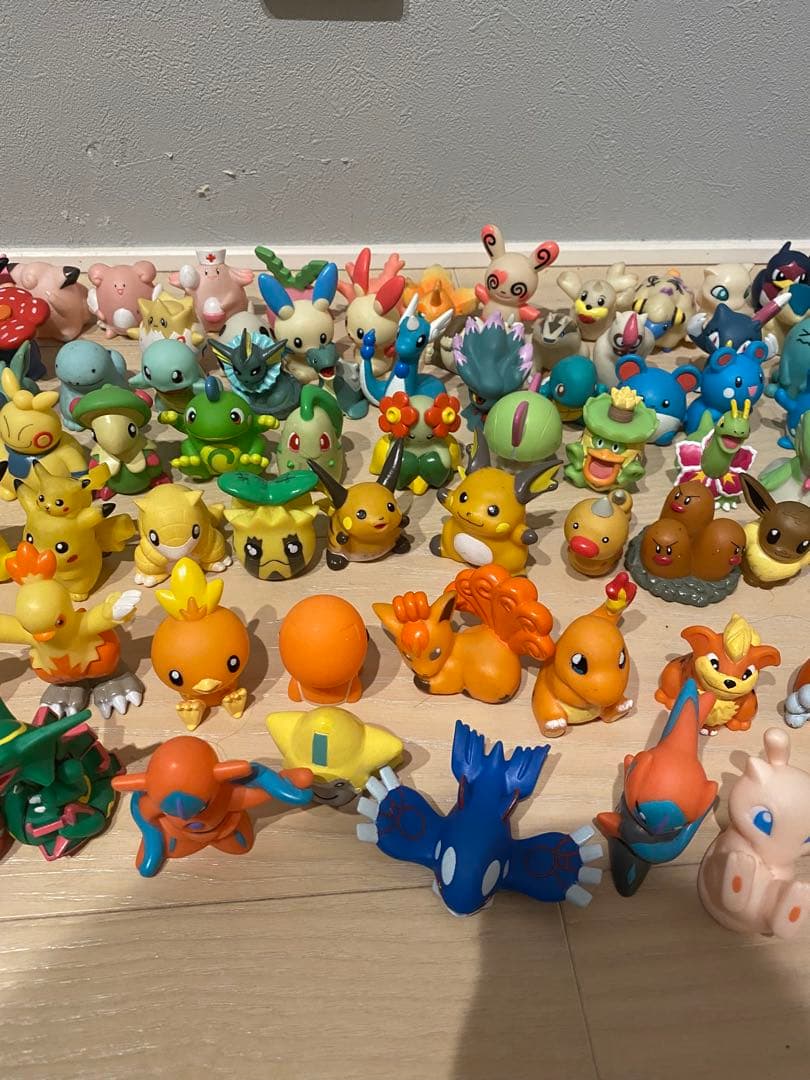 ポケモン指人形 キッズ 116体 まとめ売り 初代 レア クリア トレーナー