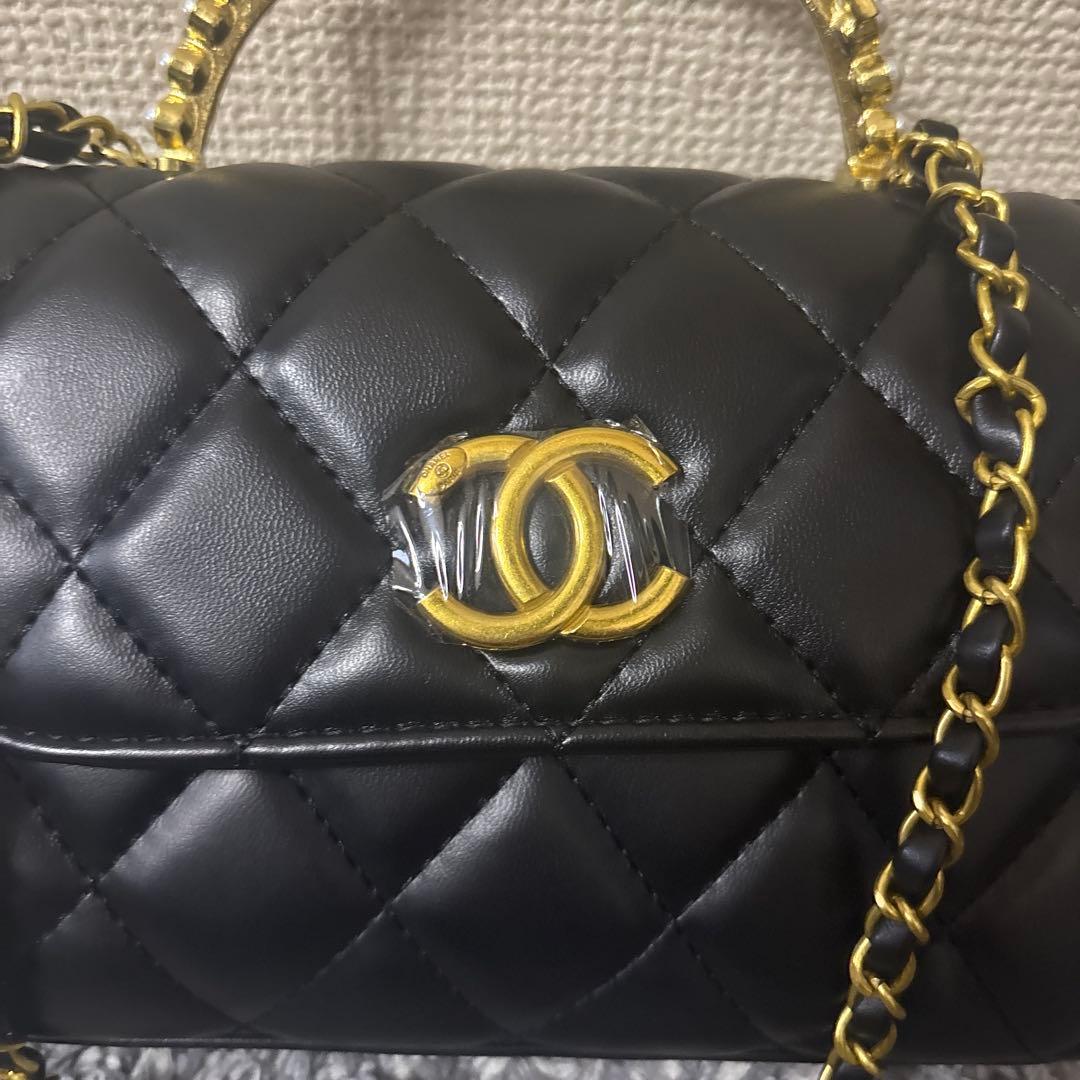 非売品CHANELノベルティキルティングバッグ