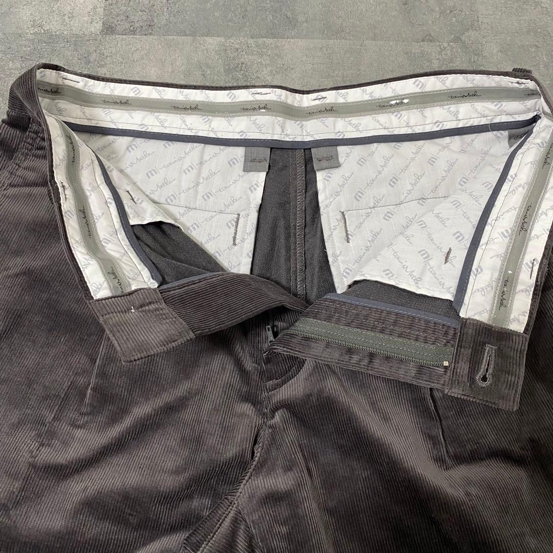 【新品】キャロウェイ　ストレッチパンツ　コーディロイ　グレー　Lサイズ