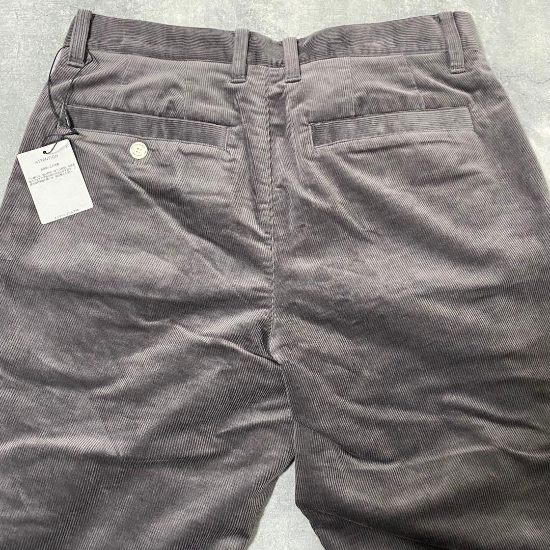 【新品】キャロウェイ　ストレッチパンツ　コーディロイ　グレー　Lサイズ