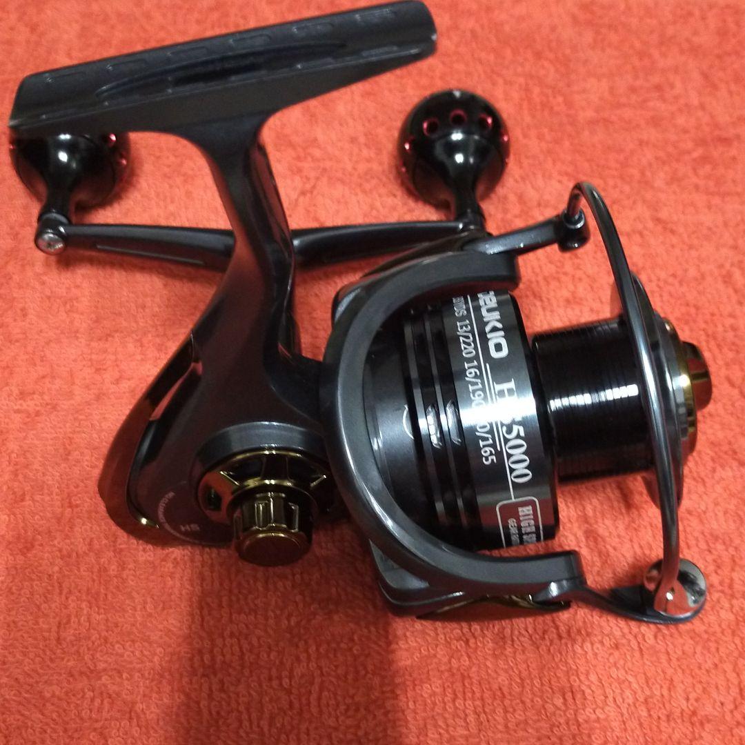 HS5000スピニングリール、ダブルハンドル付