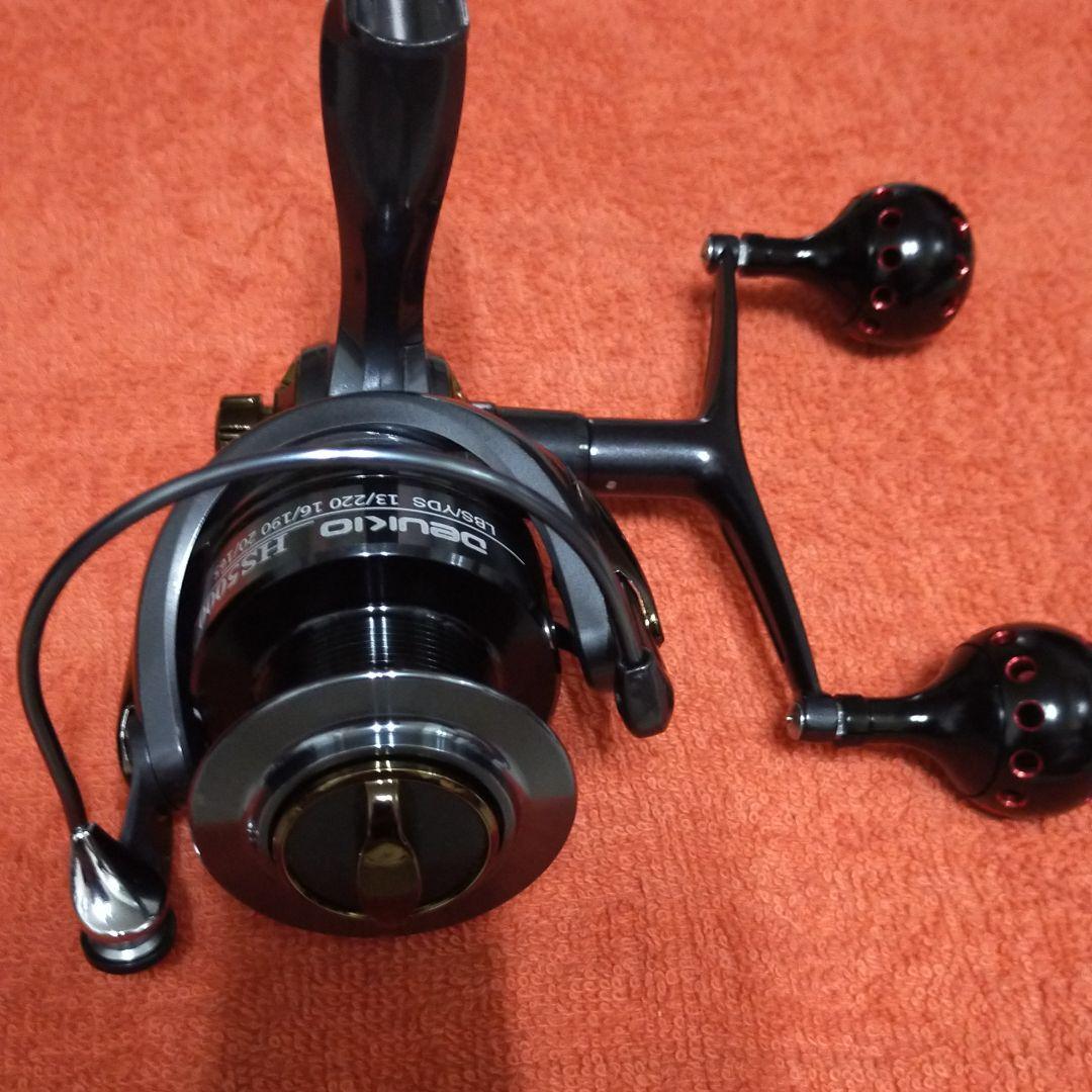 HS5000スピニングリール、ダブルハンドル付