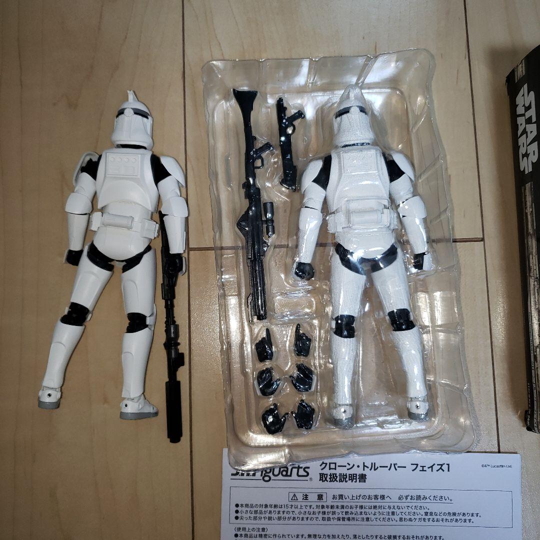 S.H.figuarts　クローントルーパー　フェイズⅠ　フィギュアーツ　2体