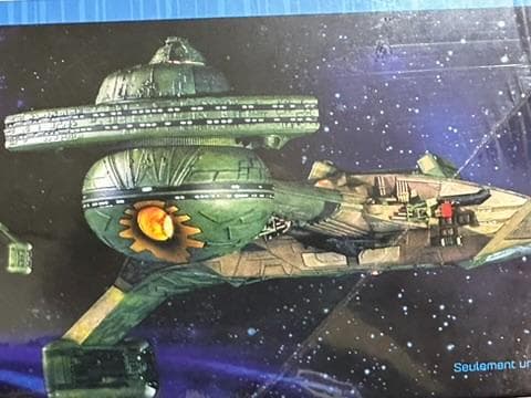 ポーラライツ スタートレック 1/350 クリンゴン帝国防衛軍 巡洋艦未開封新品