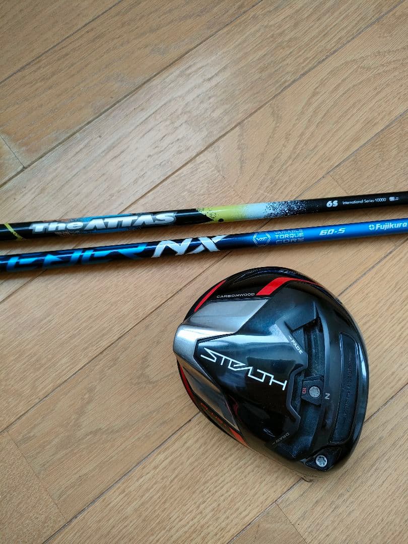 ステルスプラスドライバー　スピーダーnx60s　ジアッタス6s　テーラーメイド