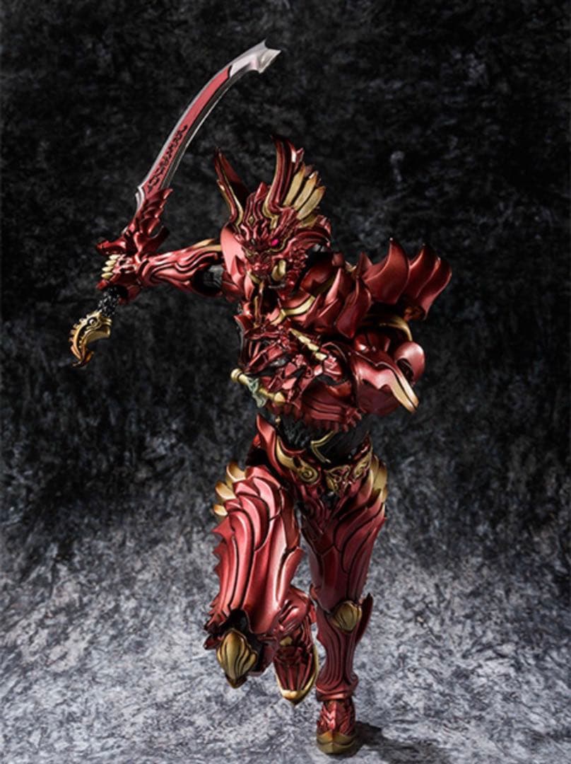 魔戒可動 炎刃騎士 ゼン 「牙狼＜GARO＞～闇を照らす者～」 魂ウェブ商店限定