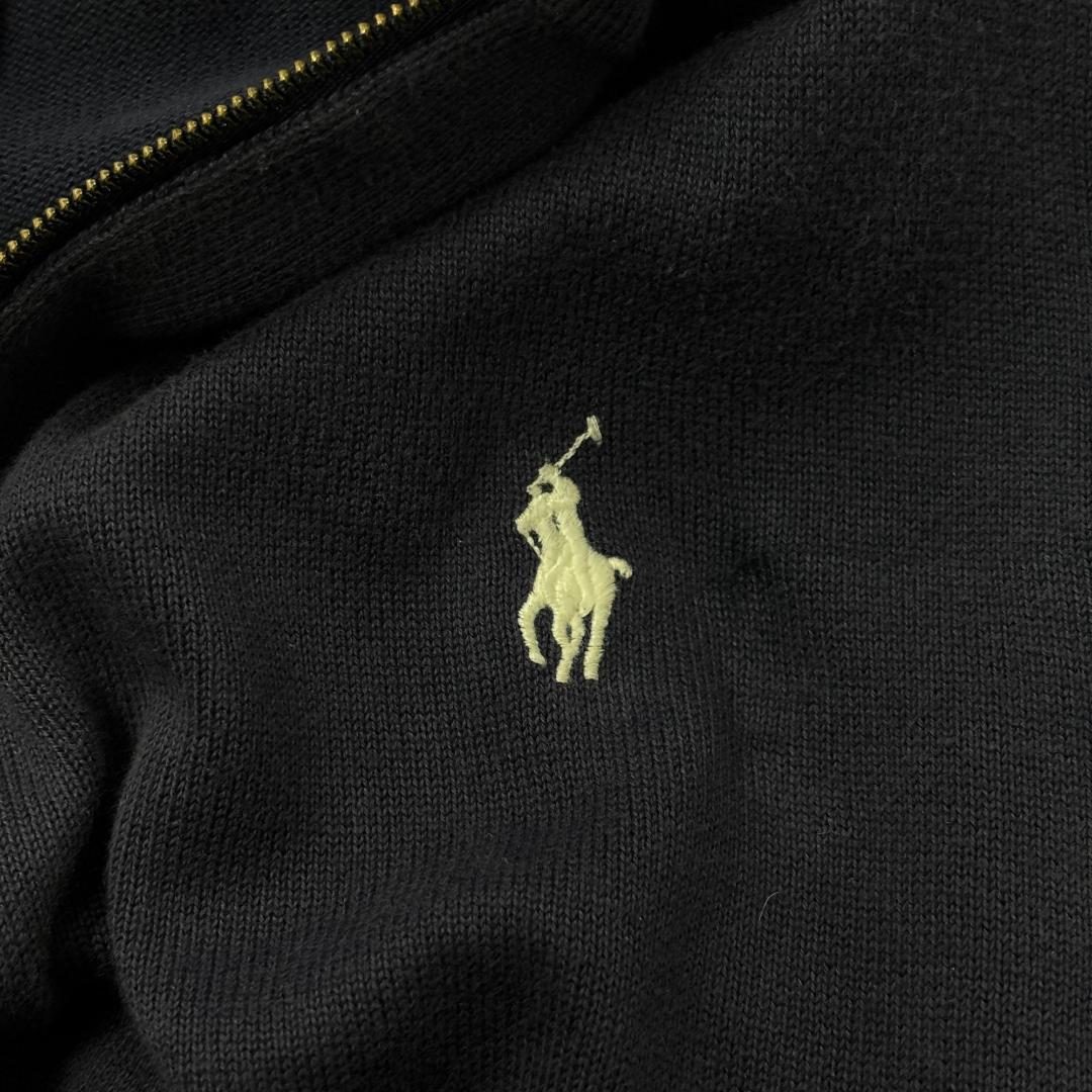 ★美品 ポロゴルフラルフローレン ネイビー 長袖 ニット・セーター M