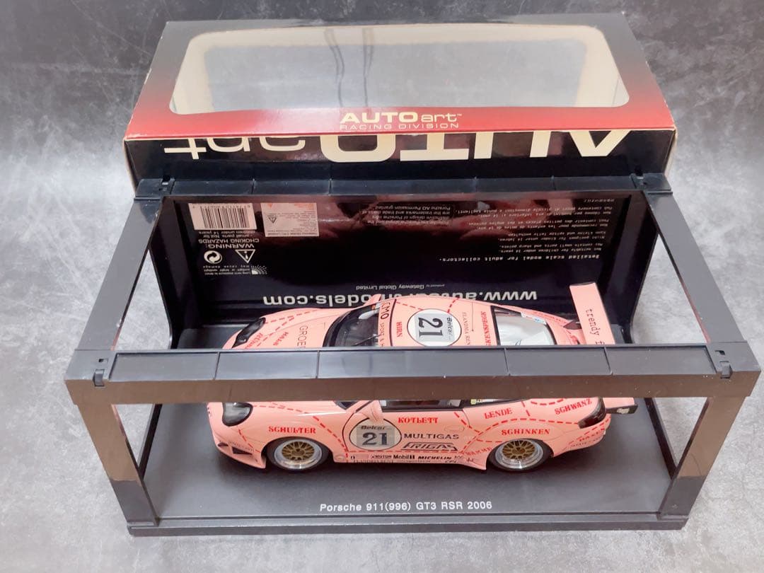 オートアート 1/18 ポルシェ911（996）GT3 RSR ZOLDER